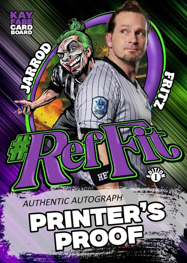 Jarrod Fritz trading card PW Catalog