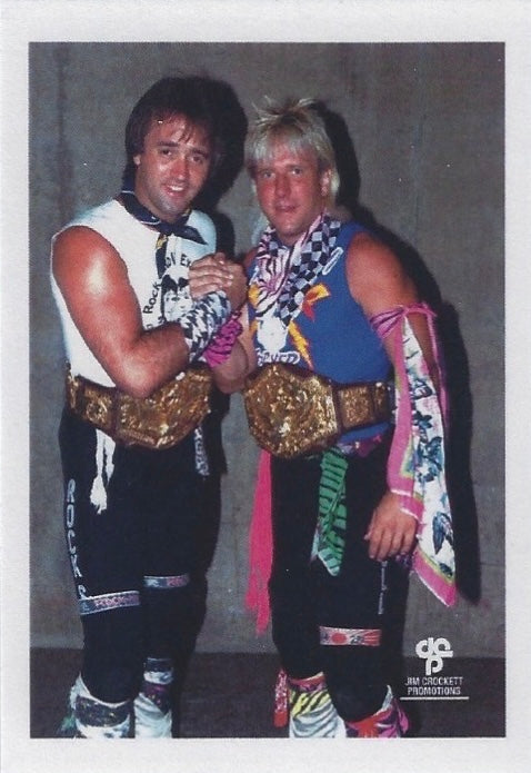 Ricky Morton and Robert Gibson trading card PW Catalog
