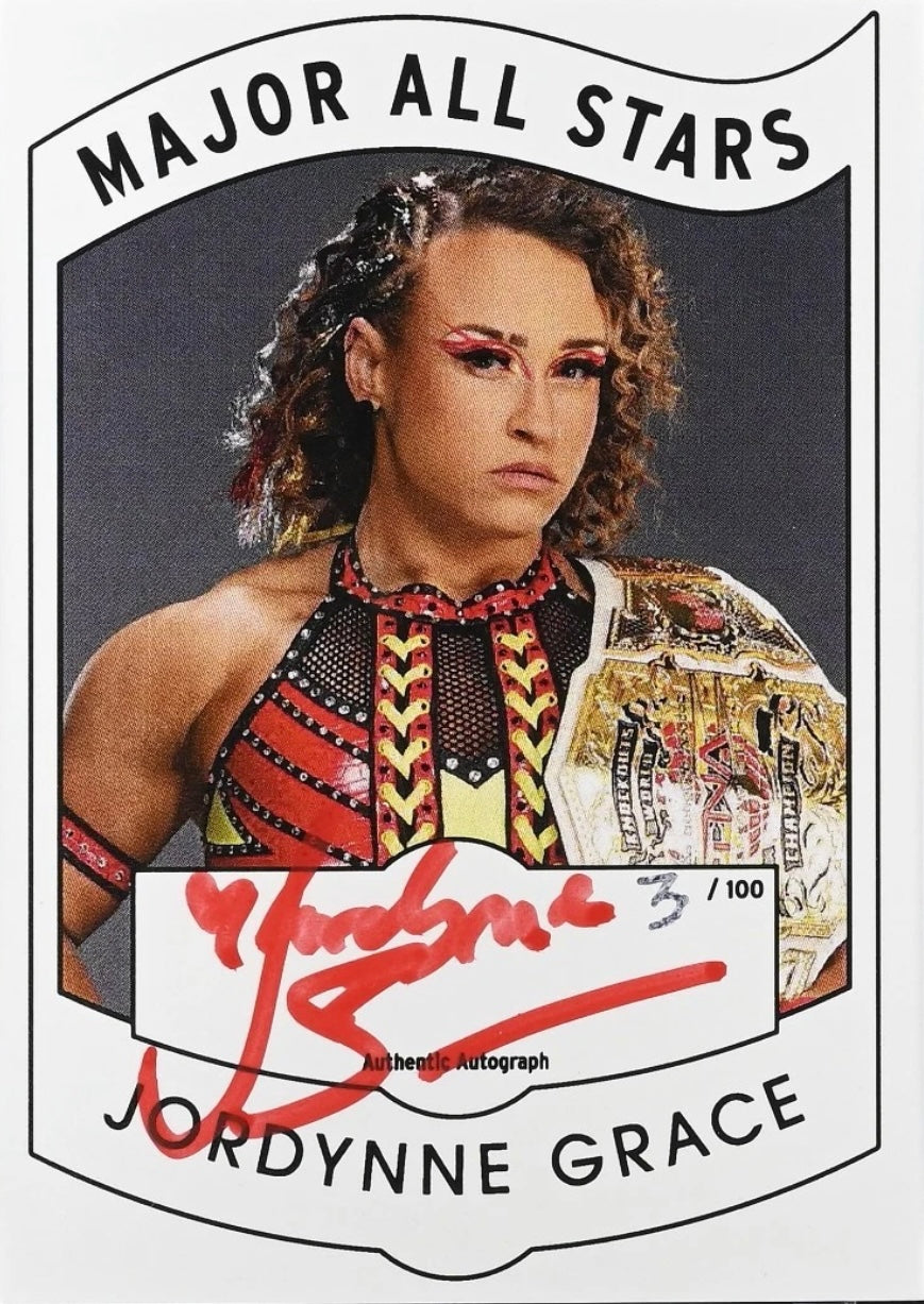 Jordynne Grace trading card PW Catalog