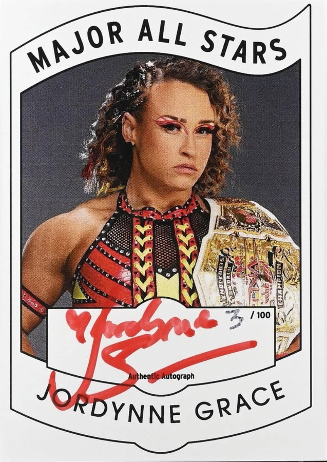 Jordynne Grace trading card PW Catalog
