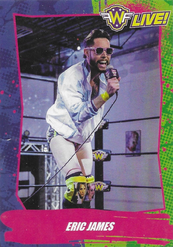 Eric James trading card PW Catalog