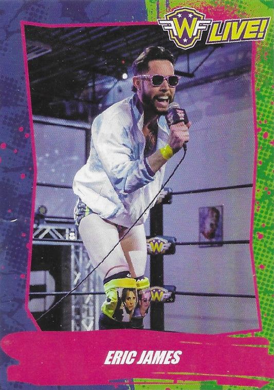 Eric James trading card PW Catalog