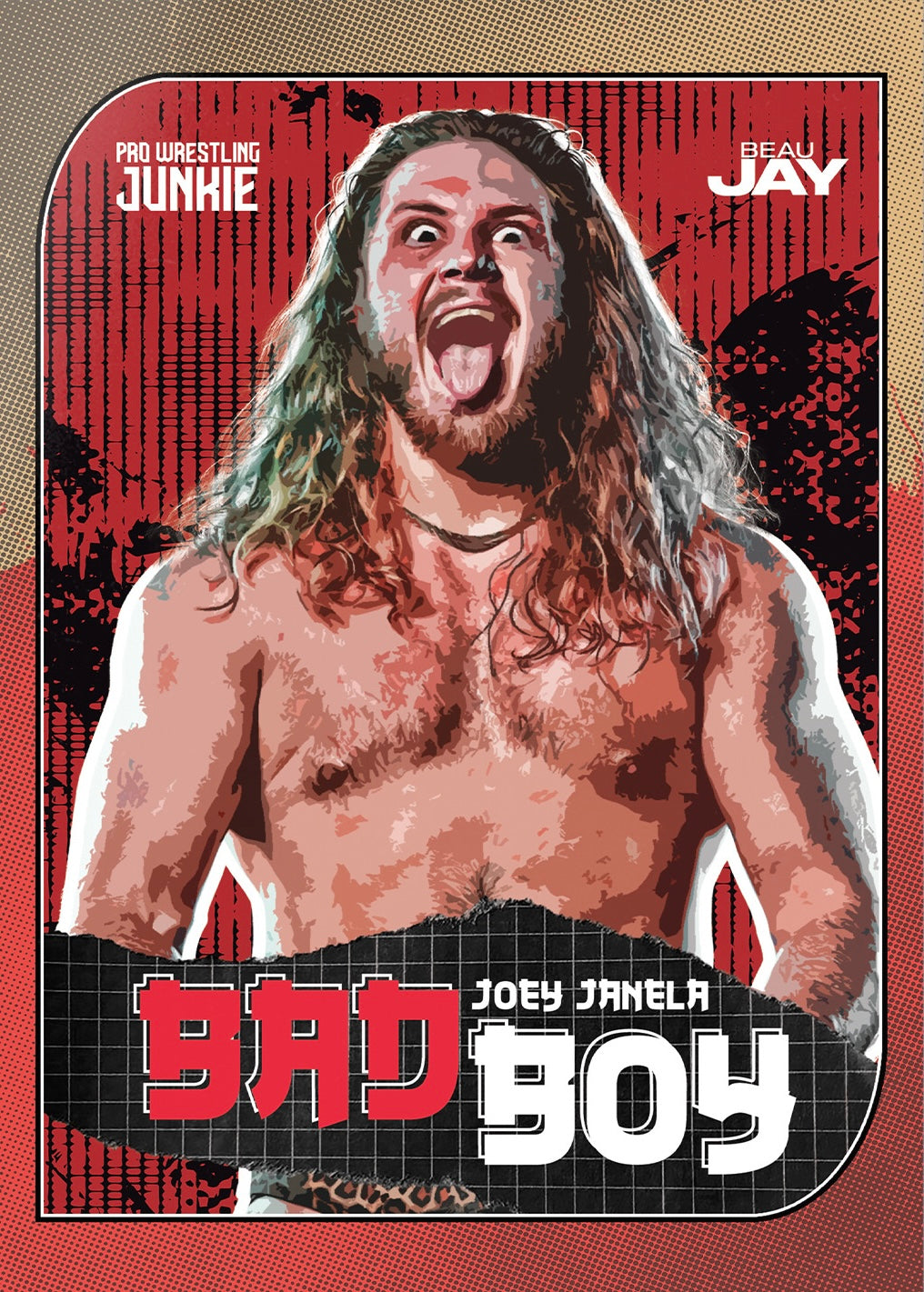 Bad Boy Joey Janela Trading Card PWcatalog