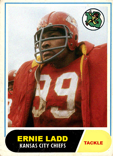 Ernie Ladd – Kansas City Chiefs trading card PW Catalog