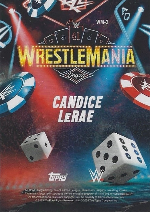 Candice Lerae trading card PW Catalog
