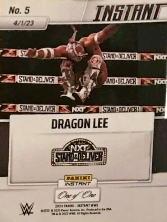 Dragon LEE – Dragon LEE Makes WWE Debut trading card PW Catalog