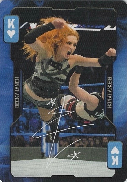 Becky Lynch trading card PW Catalog