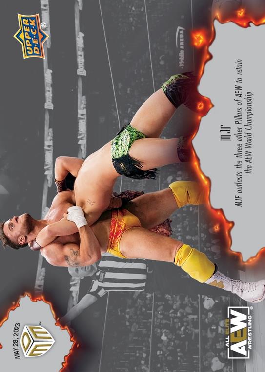 MJF – MJF Outlasts the Three Other Pillars of AEW to Retain the AEW World Championship