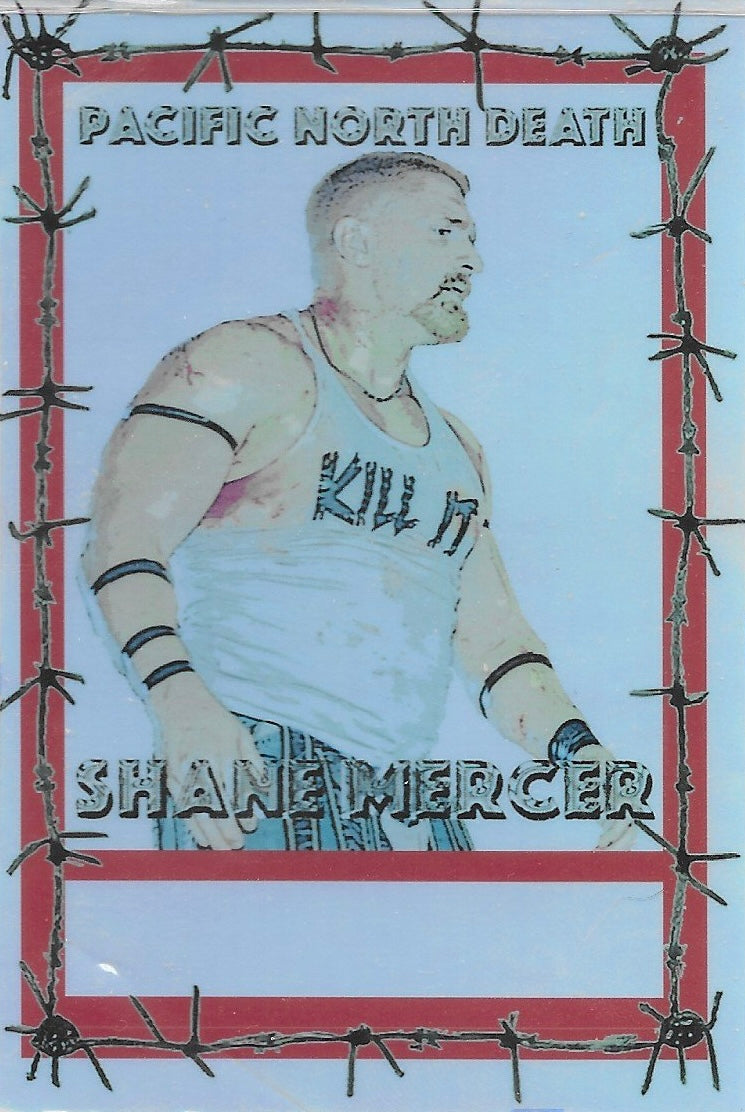Shane Mercer trading card PW Catalog
