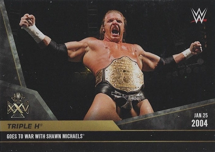 JAN 25 2004 – Triple H Goes to War With Shawn Michaels
