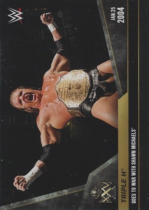 JAN 25 2004 – Triple H Goes to War With Shawn Michaels