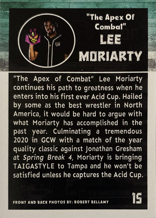 “The Apex of Combat” LEE Moriarty