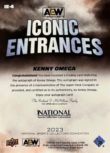 Iconic Entrances – Kenny Omega