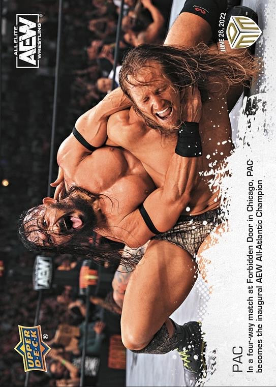 PAC – in a Four-Way Match at Forbidden Door in Chicago, PAC Becomes the Inaugural AEW All-Atlantic Champion