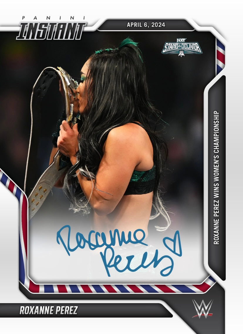 Roxanne Perez – Roxanne Perez Wins the NXT Women’s Championship trading card PW Catalog
