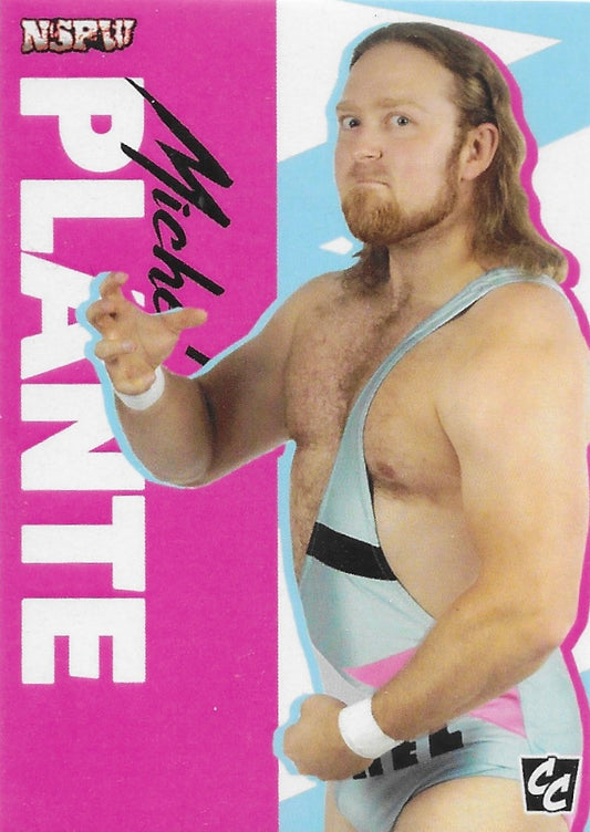 Michel Plante trading card PW Catalog