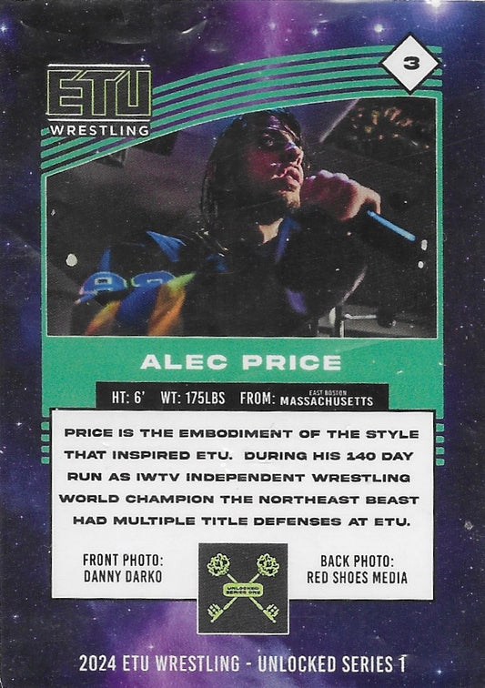 “Northeast Beast” Alec Price