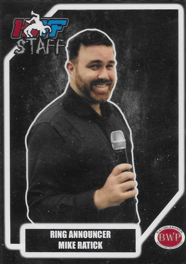 Ring Announcer Mike Ratick