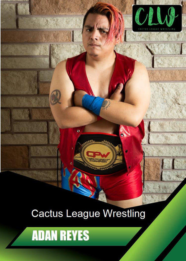 Adan Reyes trading card PW Catalog
