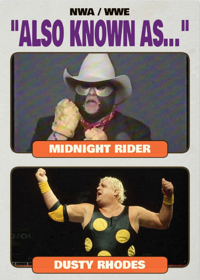 Midnight Rider / Dusty Rhodes trading card PW Catalog