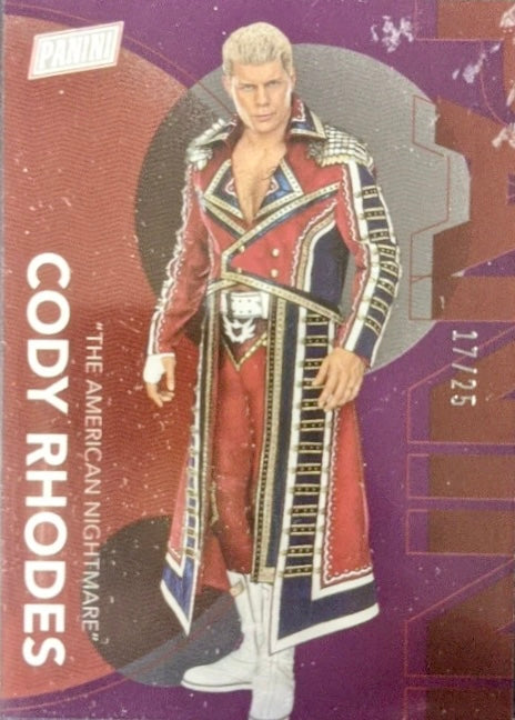 The American Nightmare” Cody Rhodes trading card PW Catalog