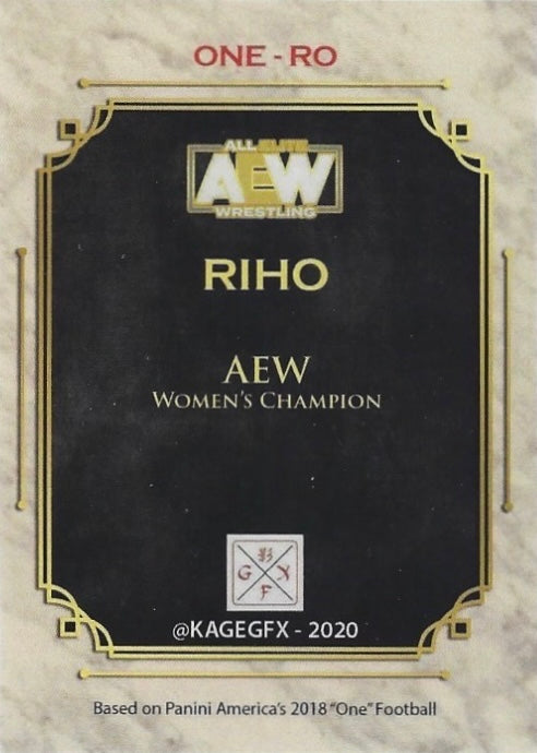 Riho – AEW Women’s Champion