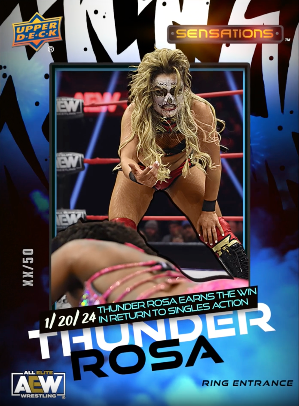 1/20/24 – Thunder Rosa – Thunder Rosa Earns the Win in Return to Singles Action