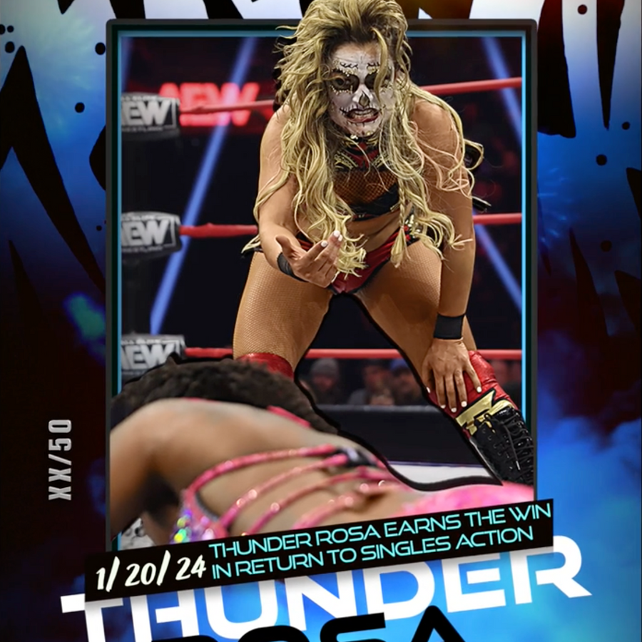 1/20/24 – Thunder Rosa – Thunder Rosa Earns the Win in Return to Singles Action