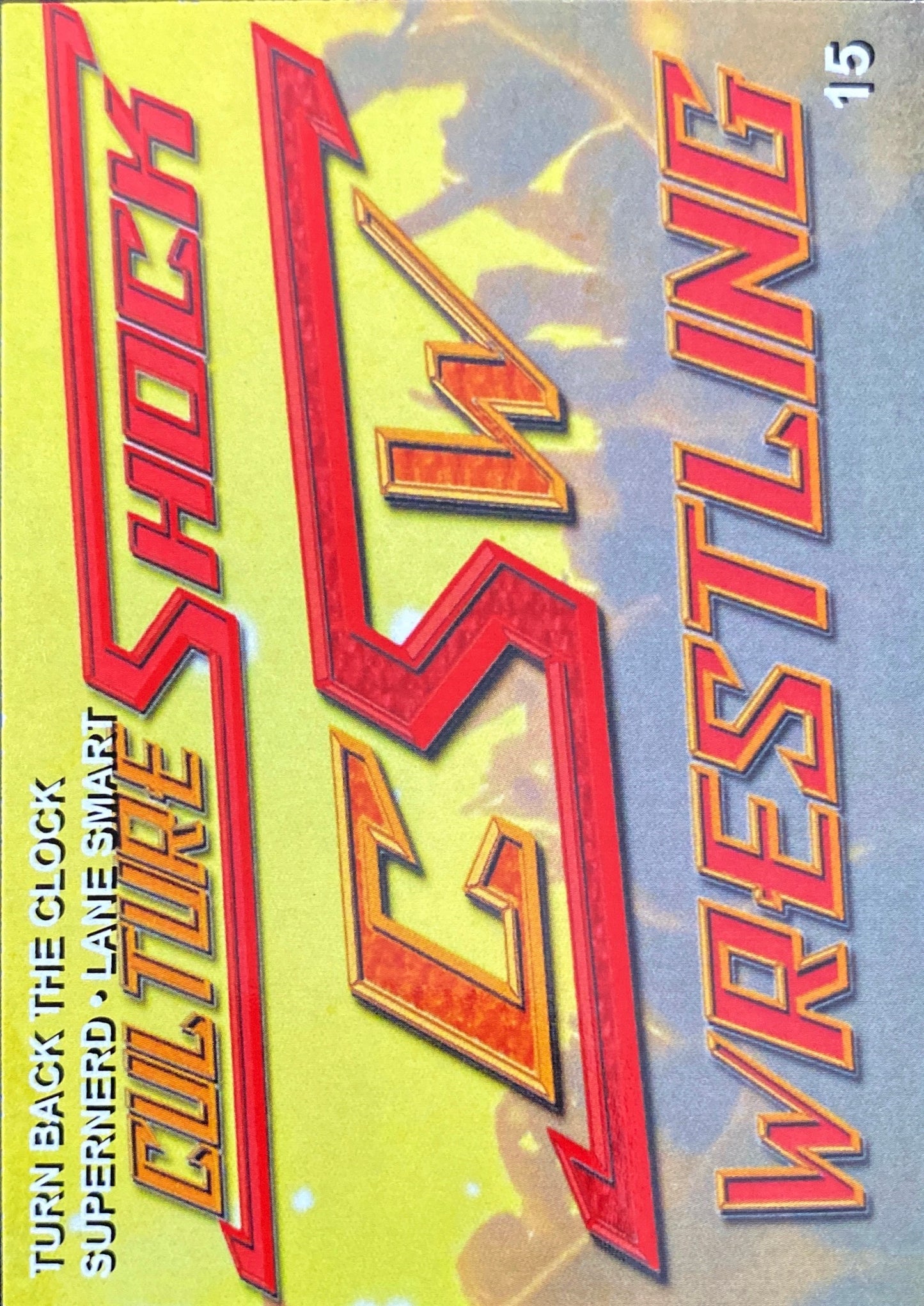Turn Back the Clock – Supernerd Lane Smart trading card PW Catalog