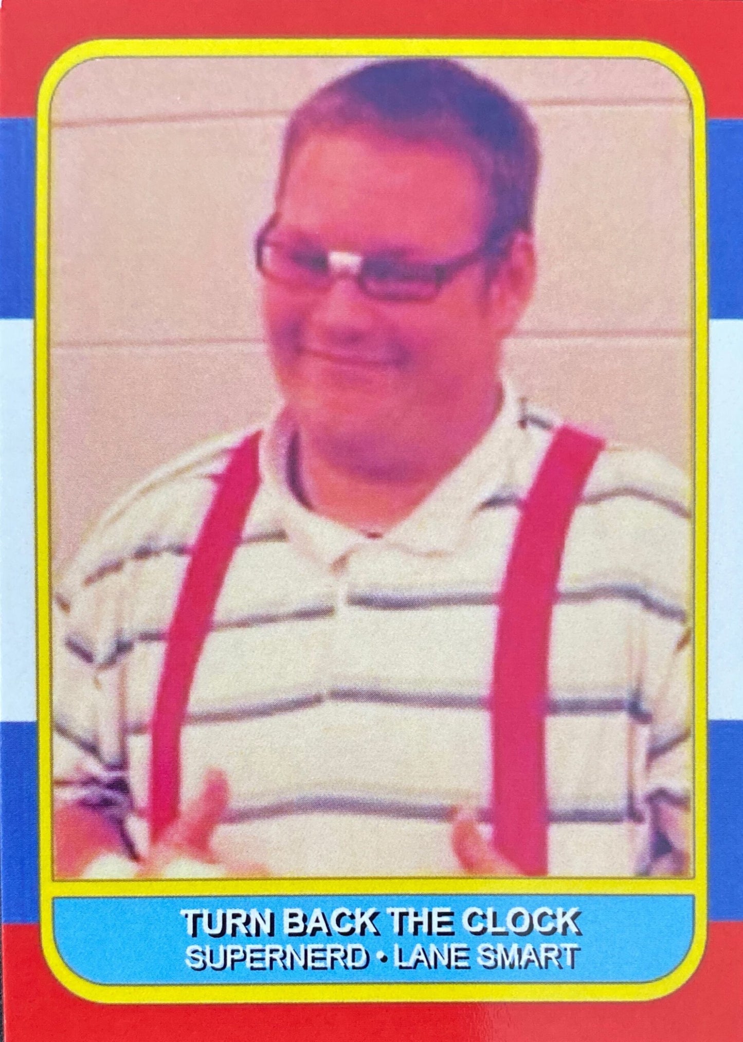 Turn Back the Clock – Supernerd Lane Smart trading card PW Catalog