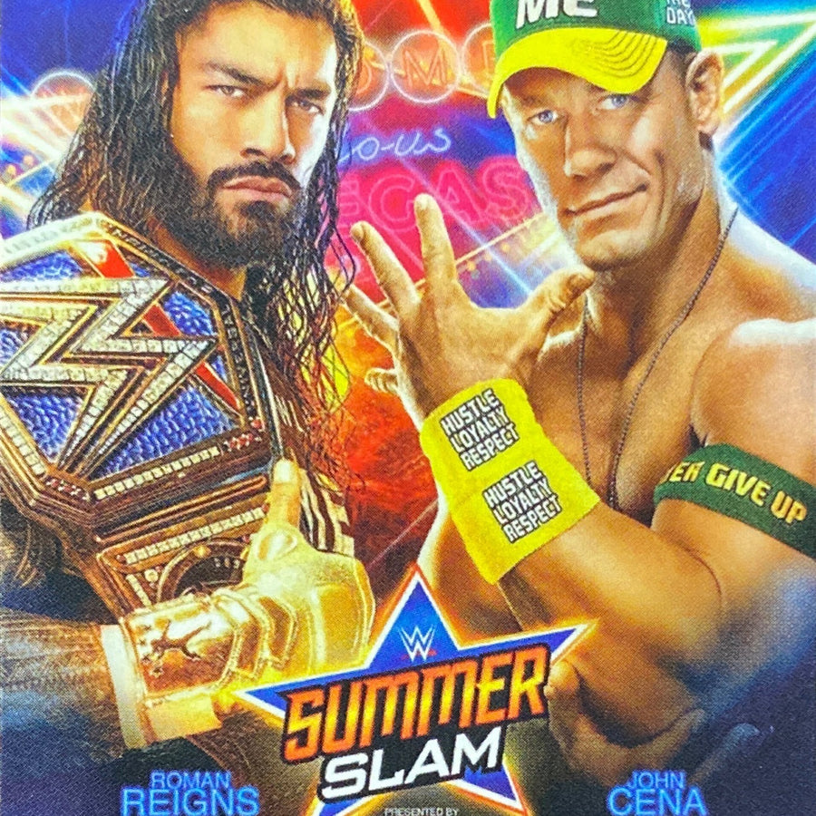 Summerslam 2021 Poster trading card PW Catalog