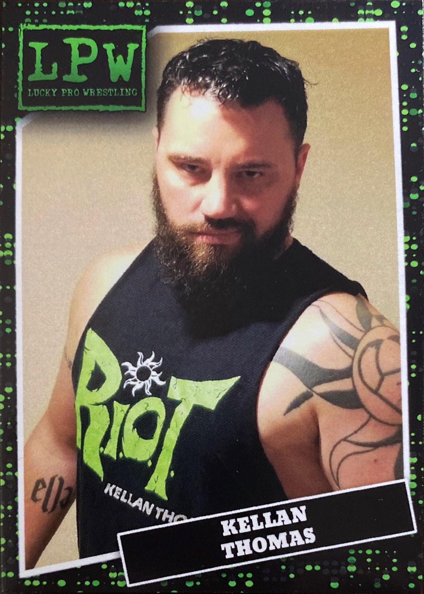 Kellan Thomas trading card PW Catalog