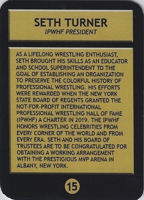 Ipwhf President, Seth Turner