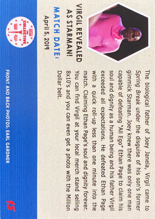 Legacy – Virgil Revealed AS Starman! trading card PW Catalog