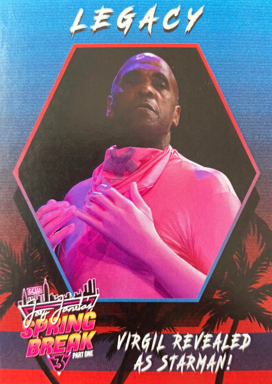 Legacy – Virgil Revealed AS Starman! trading card PW Catalog