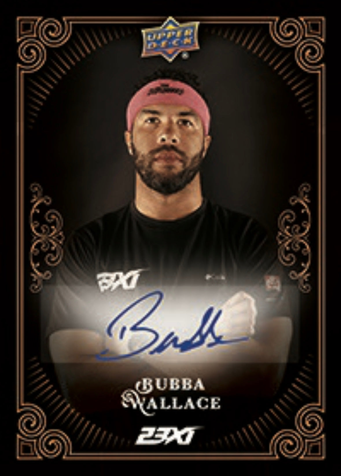 Bubba Wallace trading card PW Catalog