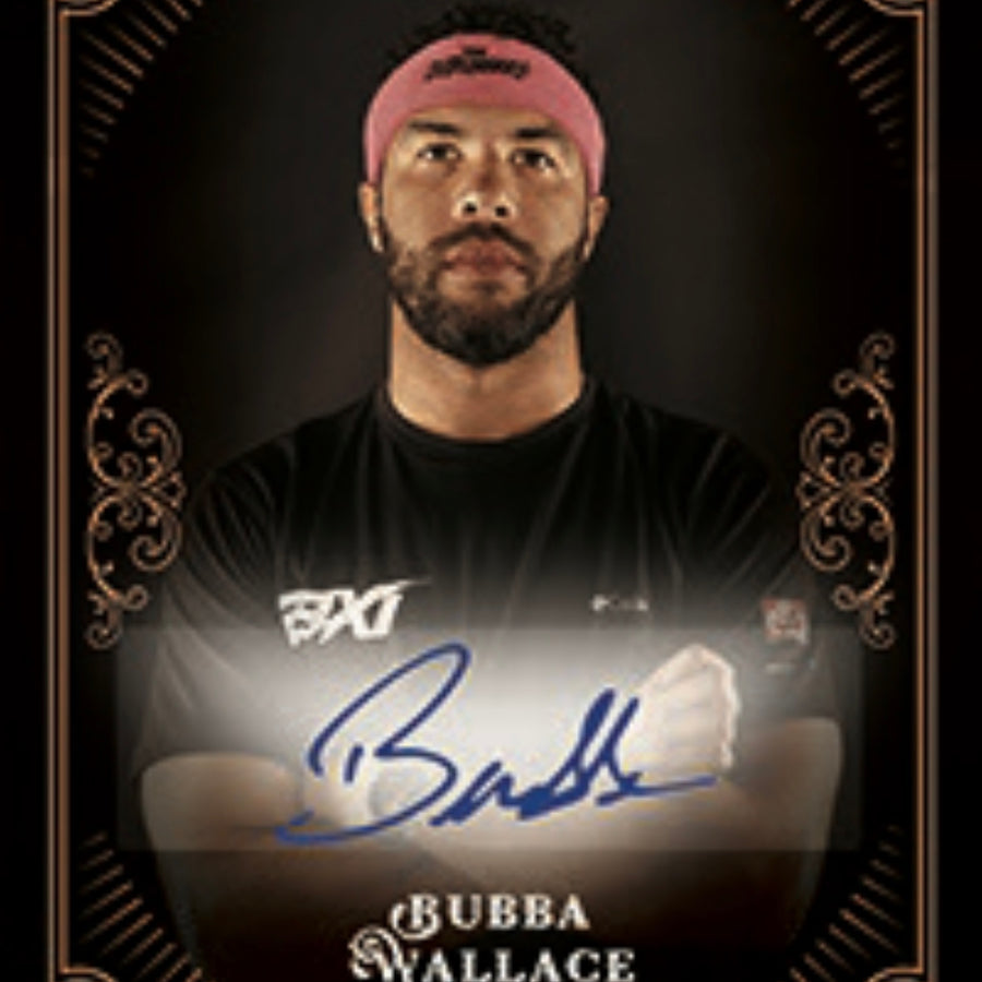 Bubba Wallace trading card PW Catalog