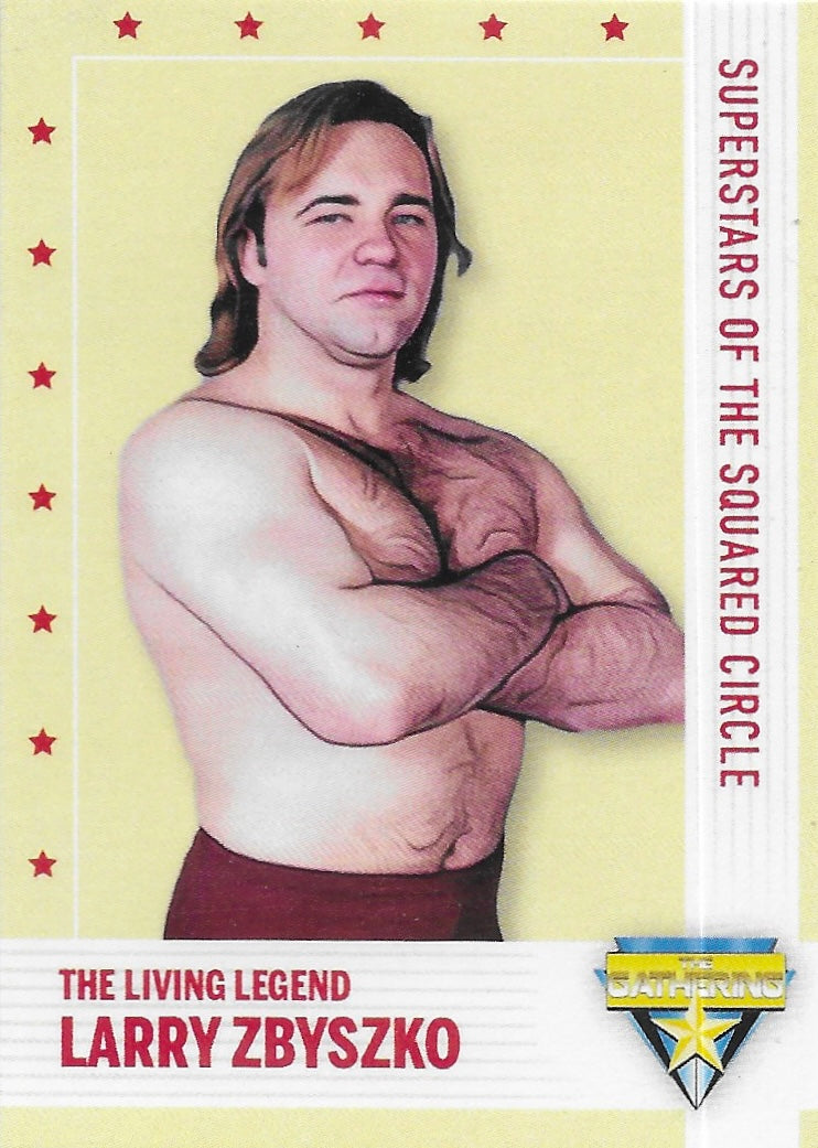 The Living Legend Larry Zbyszko trading card PW Catalog