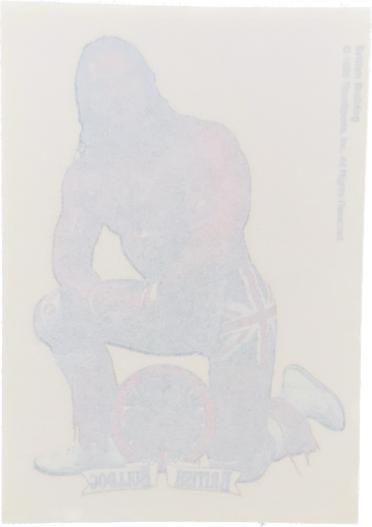 WWF Tattoos 1995 British Bulldog from Germany