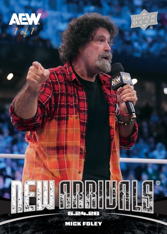Mick Foley trading card PW Catalog