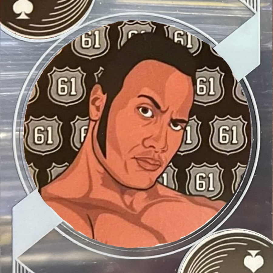 The Rock trading card PW Catalog