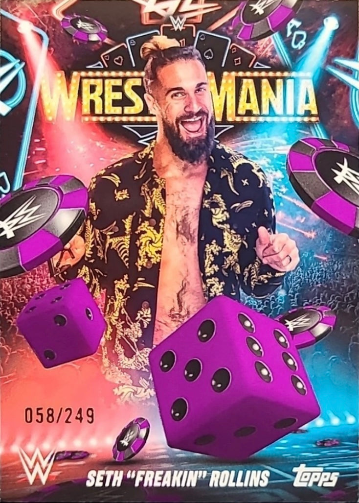 Seth “Freakin” Rollins trading card PW Catalog