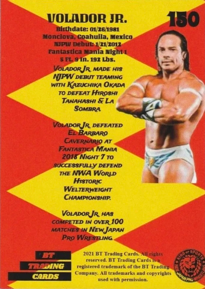 Volador JR. trading card PW Catalog