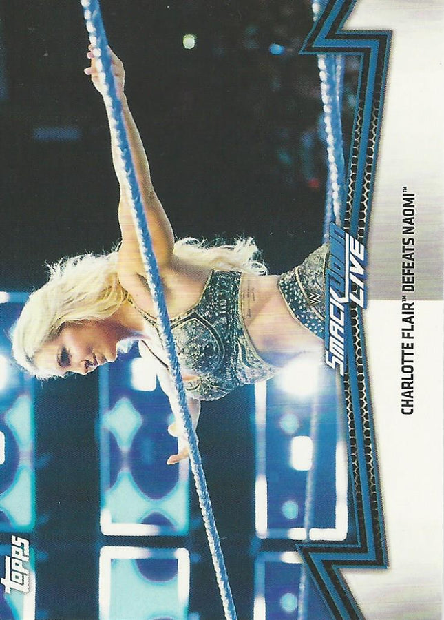 WWE Topps Women Division 2018 Charlotte Flair SDL-10 trading card PW Catalog