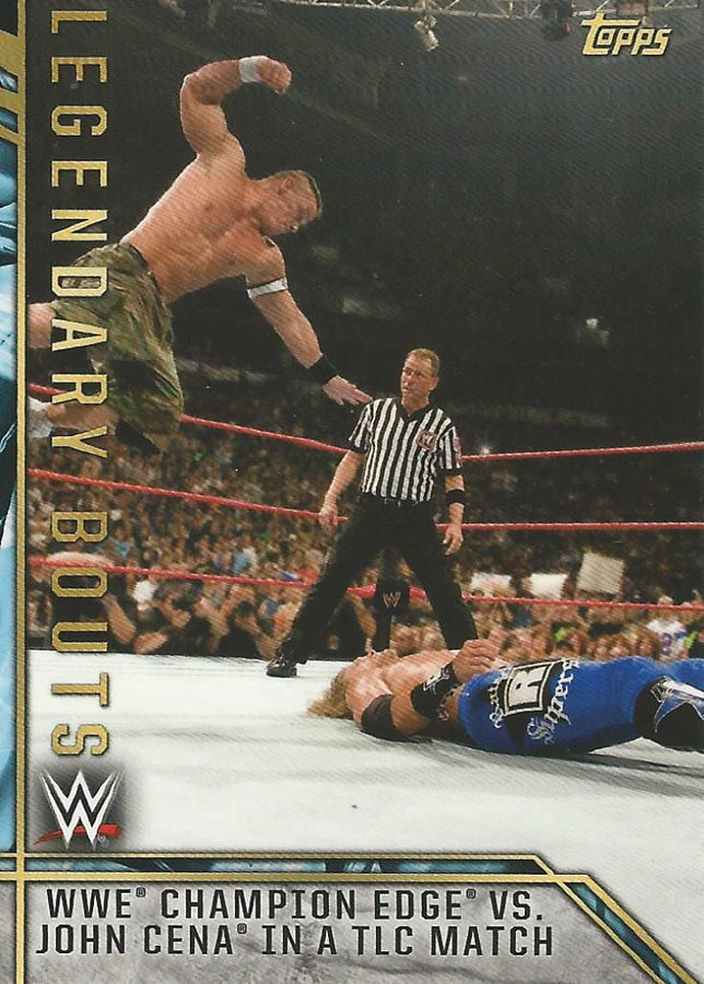 WWE Topps Legends 2017 Edge vs John Cena LB-20 trading card PW Catalog