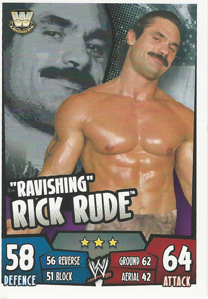 WWE Topps Slam Attax Rumble 2011 Rick Rude #150