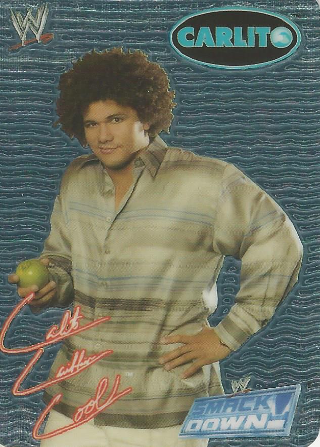 WWE Smackdown 2004 Tesla Carlito Foil #35
