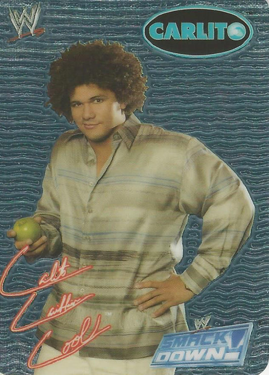 WWE Smackdown 2004 Tesla Carlito Foil #35