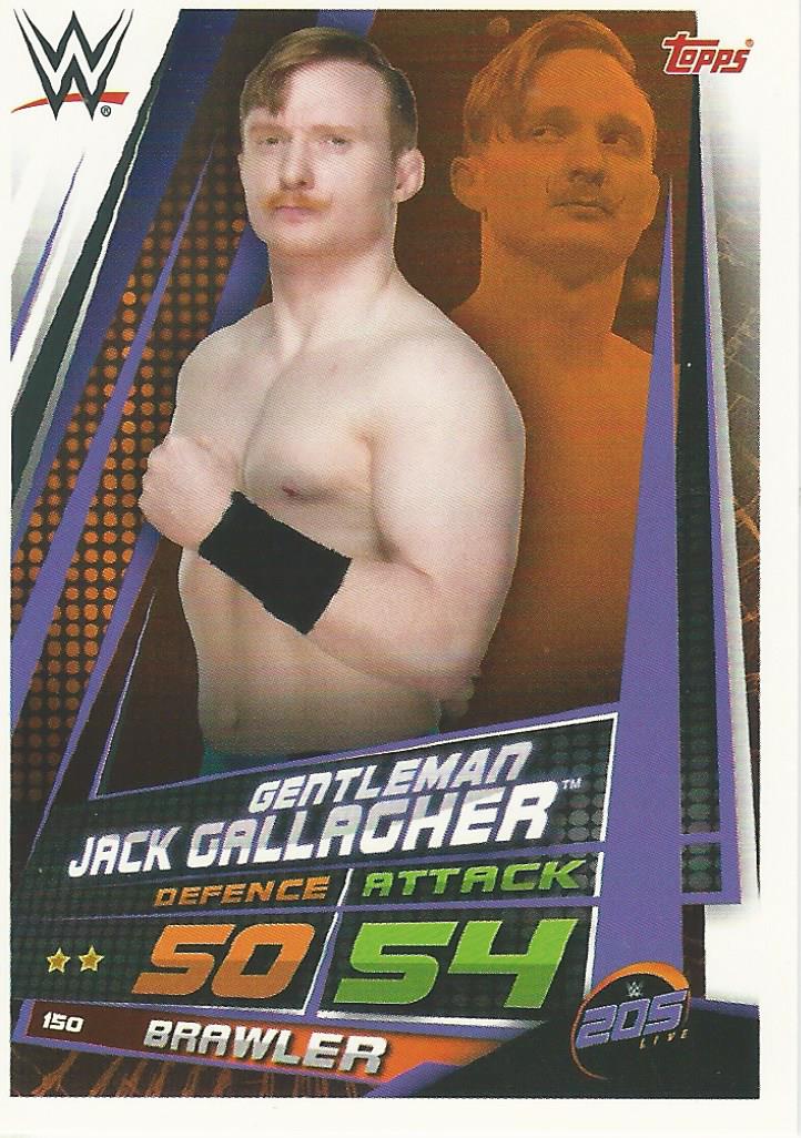 WWE Topps Slam Attax Universe 2019 Jack Gallagher #150