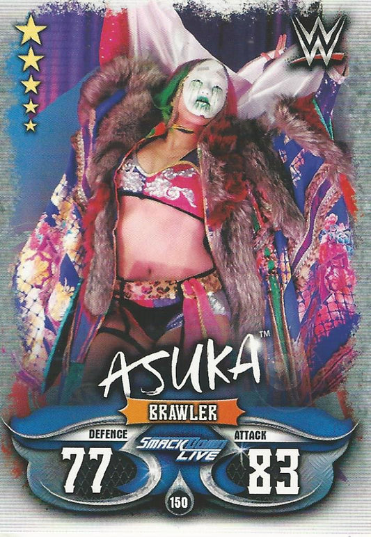 WWE Topps Slam Attax Live 2018 Asuka #150
